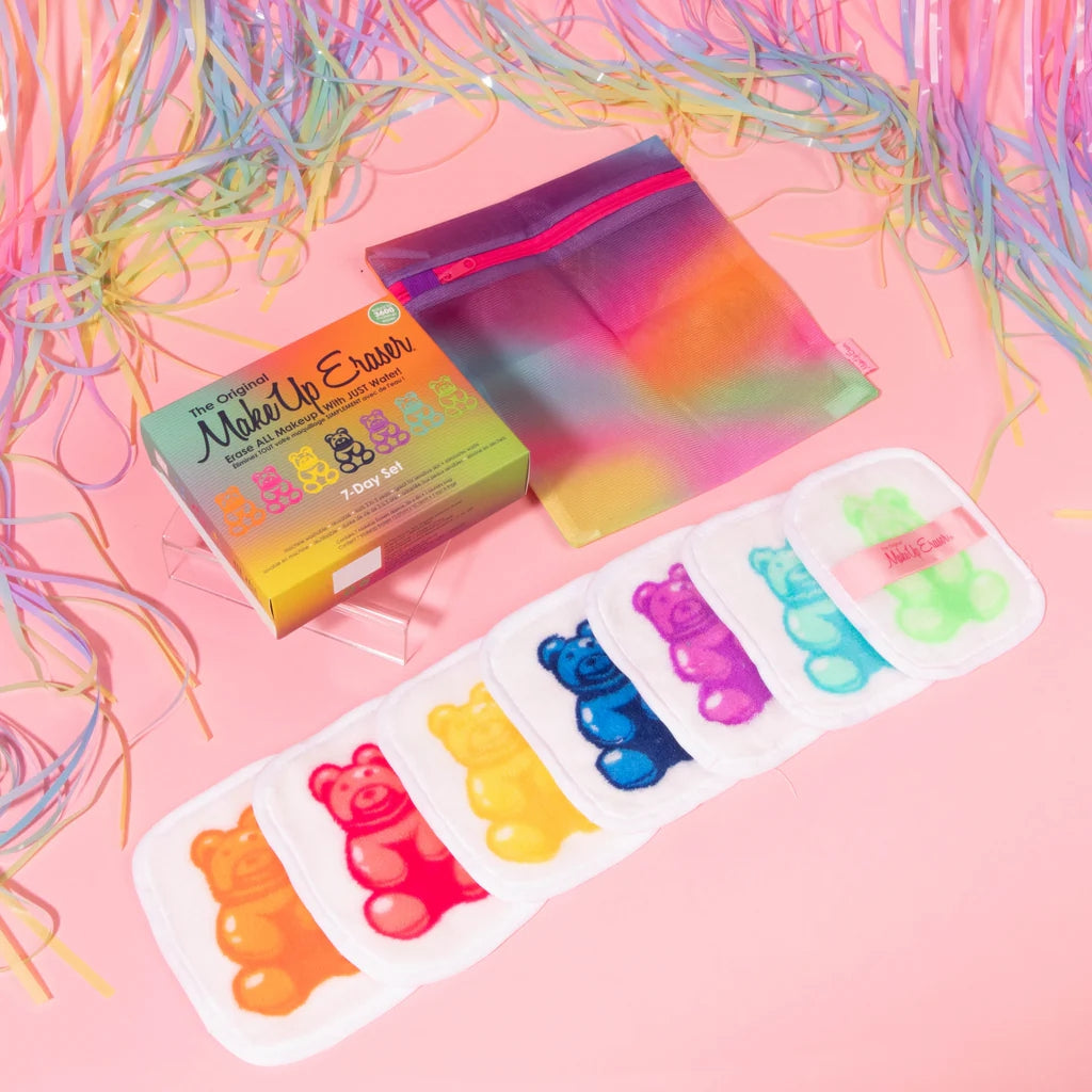 The Original Makeup Eraser Gummy Bear 7-Day Set