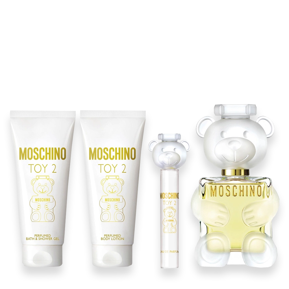 Moschino Toy 2  3.4 oz. 4pc Gift Set