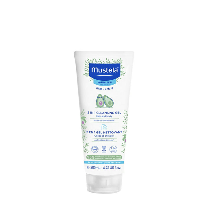 Mustela 2-In-1 Cleansing Gel 6.7 oz.