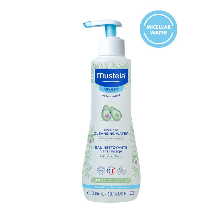 Mustela No Rinse Cleansing Water 10.1 oz.