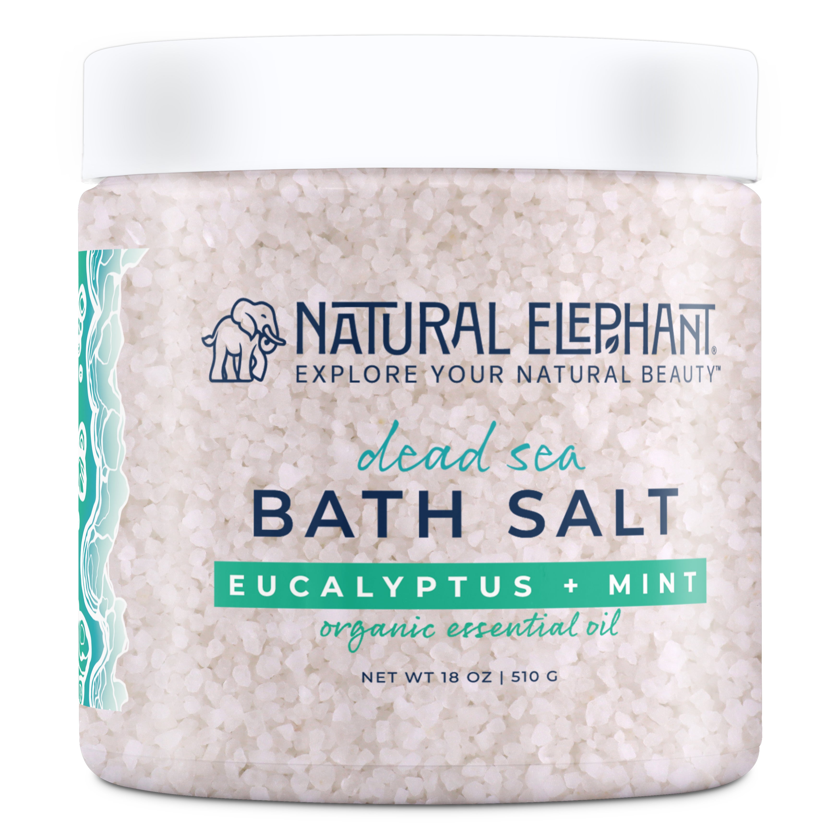 Natural Elephant Eucalyptus Mint Dead Sea Salt