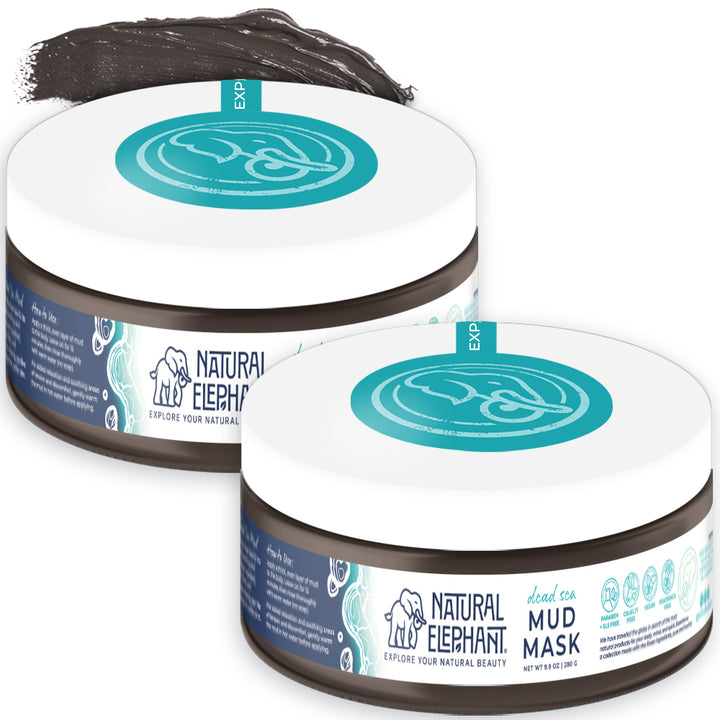 Natural Elephant Dead Sea Mud Mask 9.9 oz (280 g)