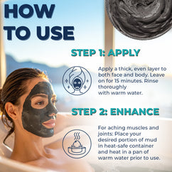 Natural Elephant Dead Sea Mud Mask 9.9 oz (280 g)