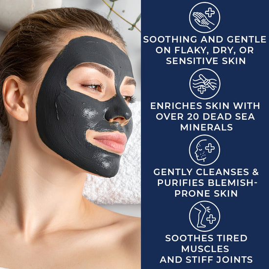 Natural Elephant Dead Sea Mud Mask 9.9 oz (280 g)
