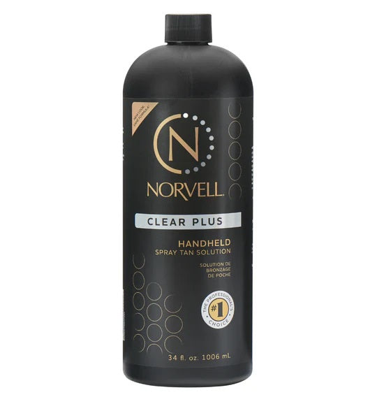 Norvell Handheld Spray Tan Solution, Clear Plus 34oz