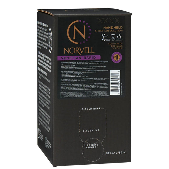 Norvell Professional Handheld Spray Tan Solution, Venetian Rapid