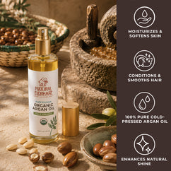 Natural Elephant Organic Argan Oil 3.38 fl oz