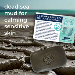 Natural Elephant Dead Sea Mud Soap offers dead sea mud soap benefits for soothing and refreshing sensitive skin