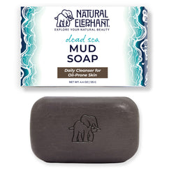 Natural Elephant Dead Sea Mud Soap 4.4 oz