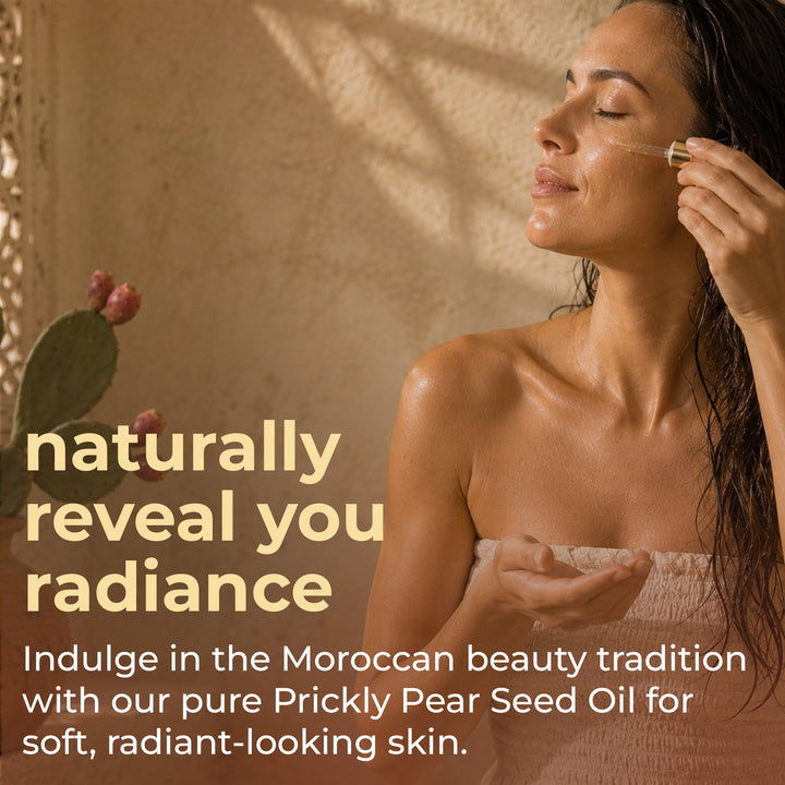 Natural Elephant Organic Prickly Pear Seed Oil 0.5 fl oz