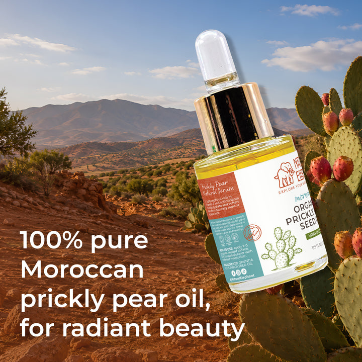 Natural Elephant Organic Prickly Pear Seed Oil 0.5 fl oz