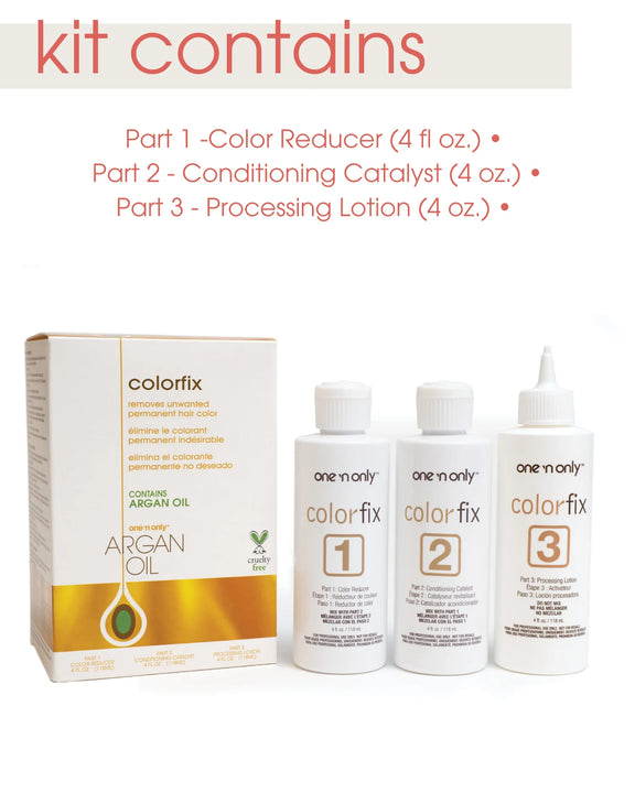 One 'N Only Colorfix Permanent Color Remover with Argan Oil