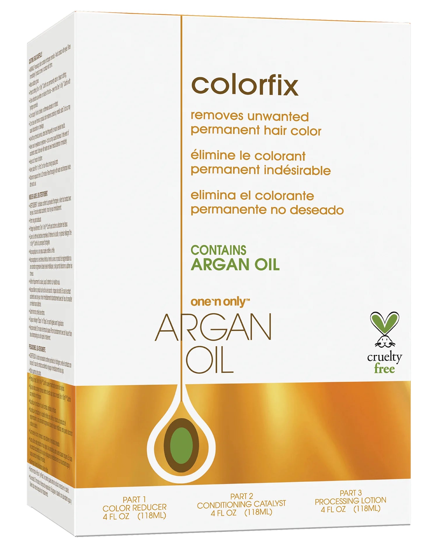 One 'N Only Colorfix Permanent Color Remover with Argan Oil