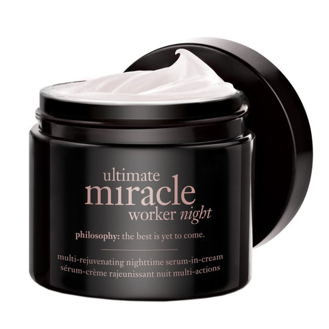 Philosophy ultimate miracle worker night serum in cream jar night serum for anti aging