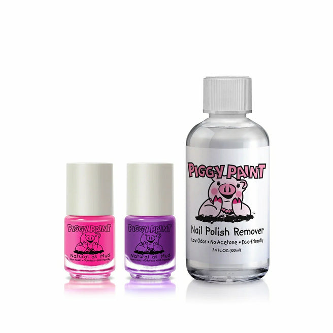 Piggy Paint 2 Polish + Remover Box Set