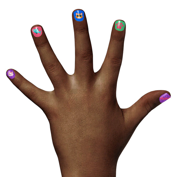 Piggy Paint PURRfect Paws Gift Set - Kids Non-toxic Nail Polish