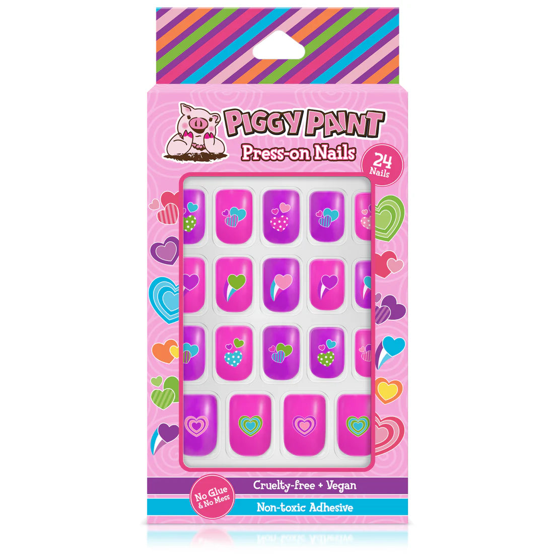 Piggy Paint Press On Nails (Set of 24)