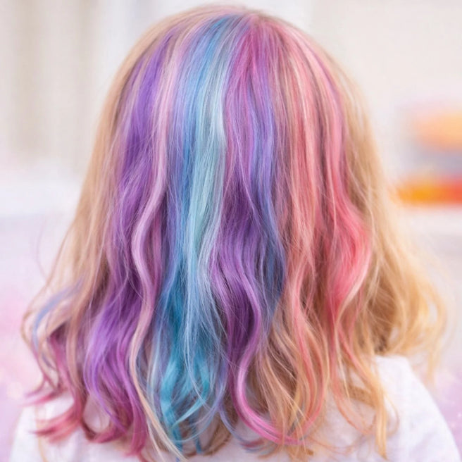 Piggy Paint Color Me Blue - Blue Hair Color & Conditioner, 8 oz.