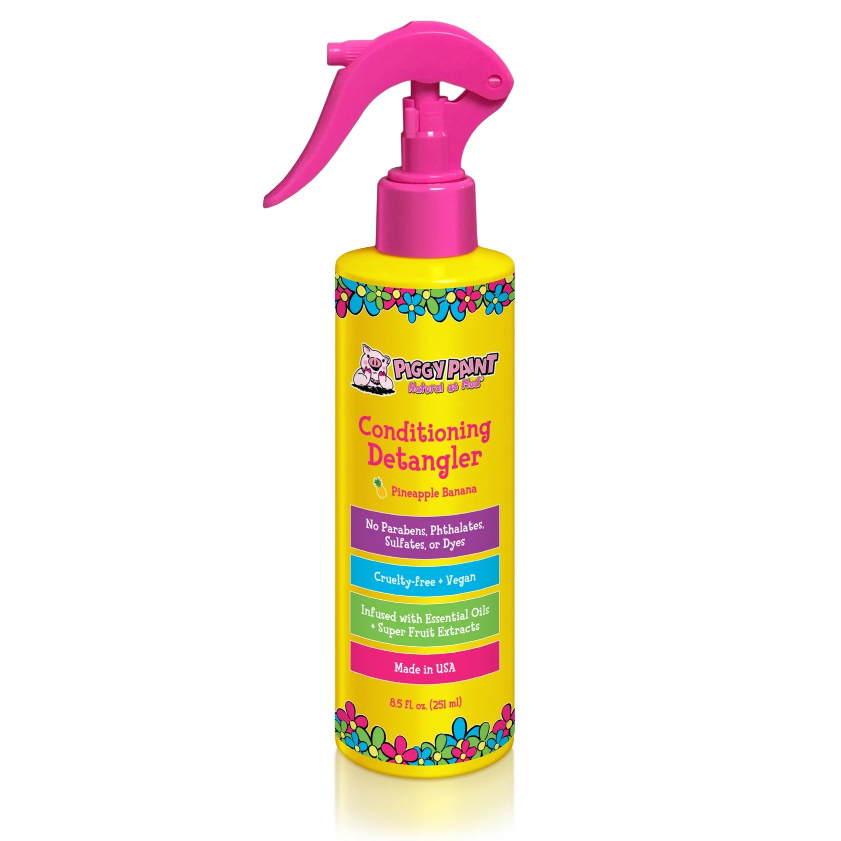 Piggy Paint Pineapple Banana Detangler