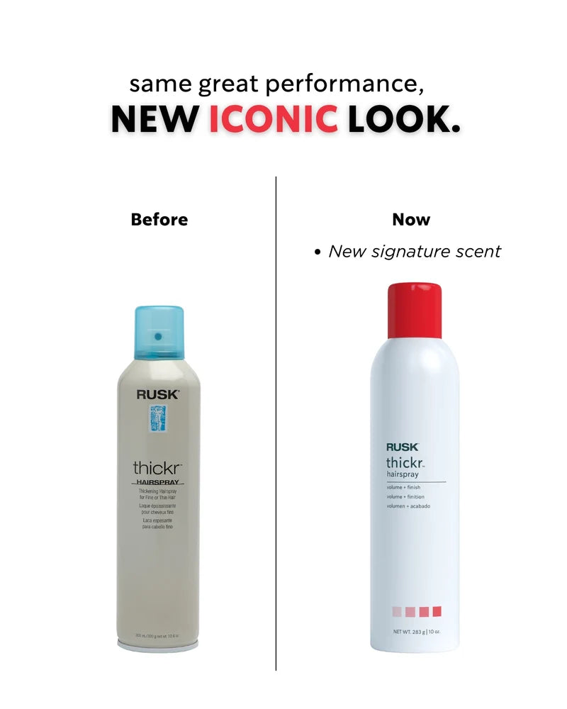 Rusk Thickr Thickening Hairspray 10.6 oz. - 55% VOC