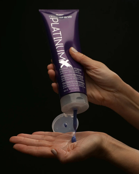 Rusk Deepshine PlatinumX Repair Treatment 8.5 oz