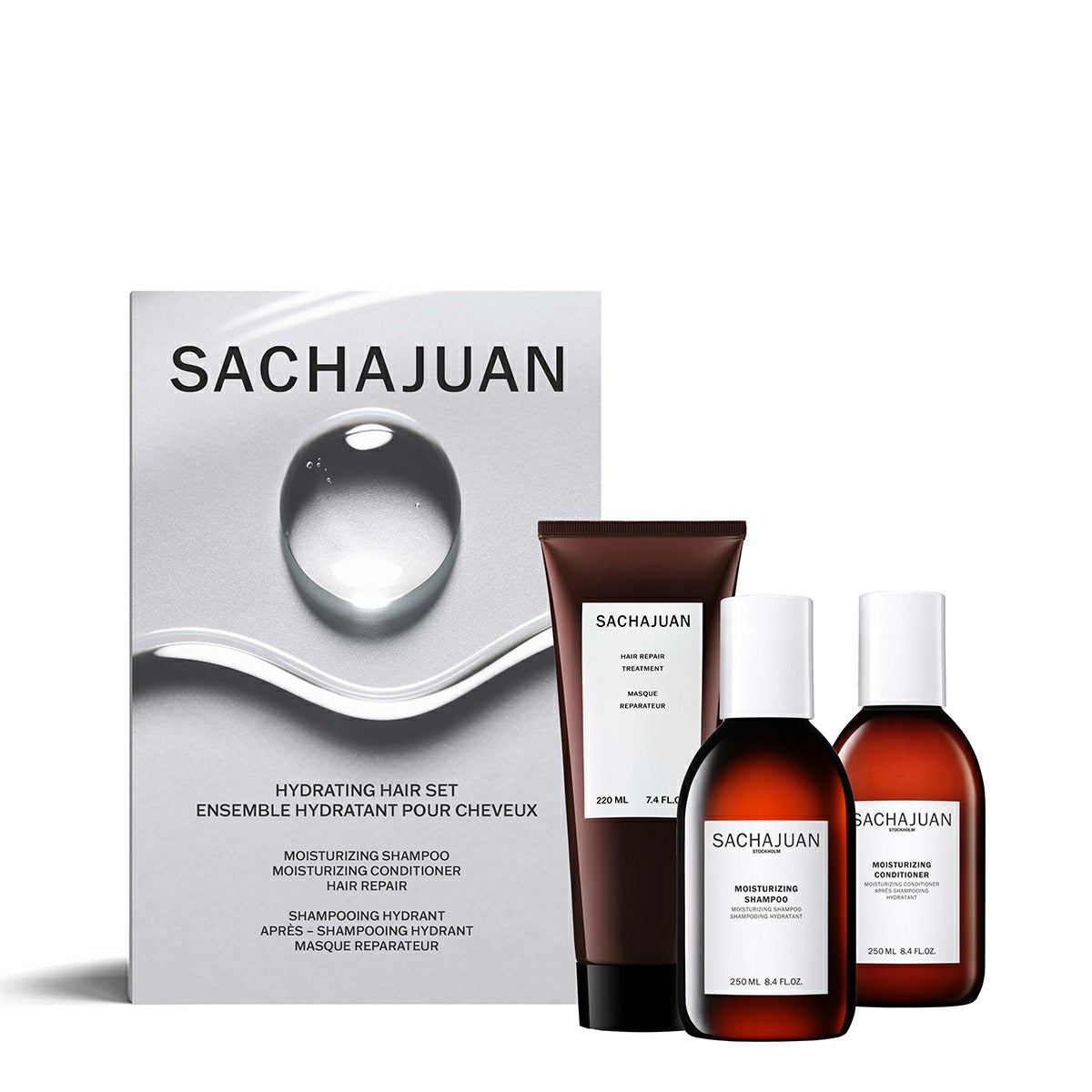 SACHAJUAN Hydrating Hair Gift Set Trio