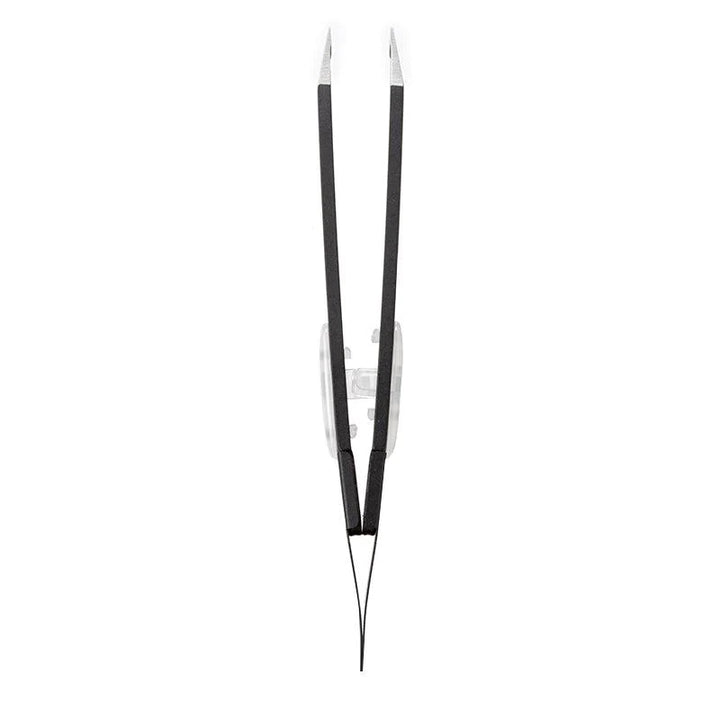 Green Bell Stainless Steel Slanted Tweezers for Hair Removal