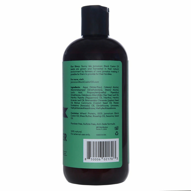 Sunny Isle Jamaican Black Castor Oil Tea Tree Mint Extreme Hydration & Detangling Conditioner 12oz