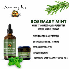 Sunny Isle Rosemary Mint Hair & Strong Roots Pure Butter