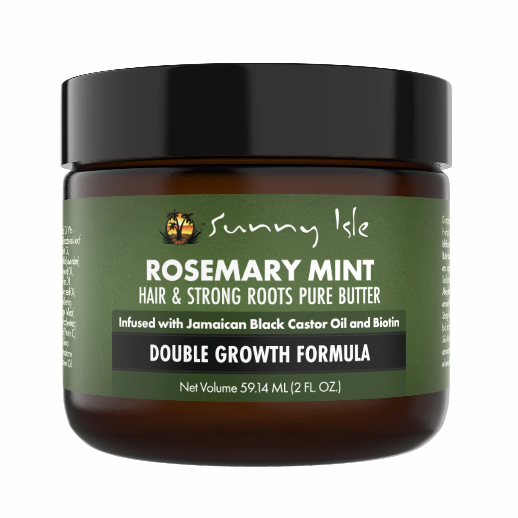 Sunny Isle Rosemary Mint Hair & Strong Roots Pure Butter