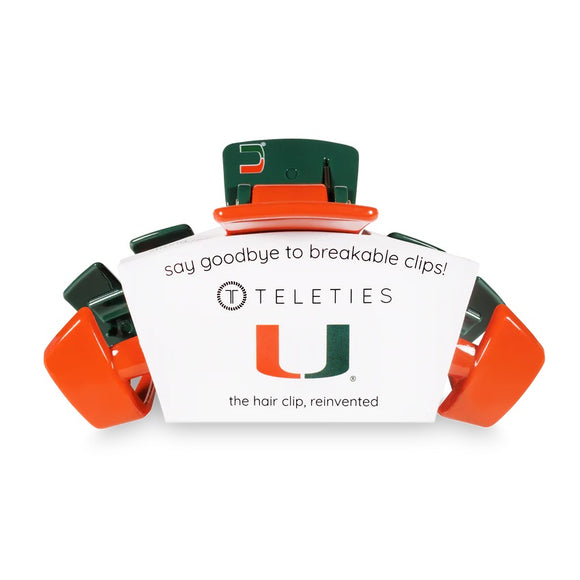 Teleties Collegiate Collection Large Hair Clip