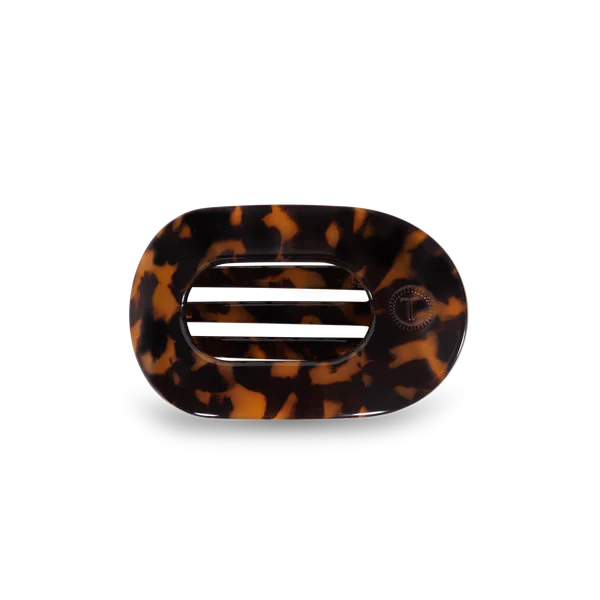 Teleties Flat Round Clip Small