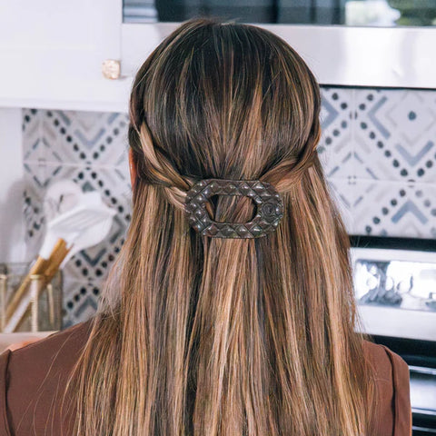 Teleties Flat Round Clip Small