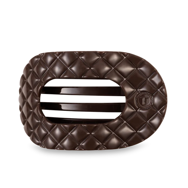 Teleties Flat Round Clip Large