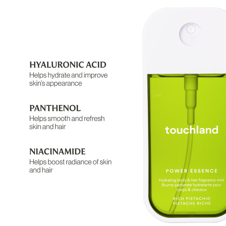 Touchland Power Essence Body & Hair Fragrance Mist 2 oz (60ml) | Multiple Scents Available