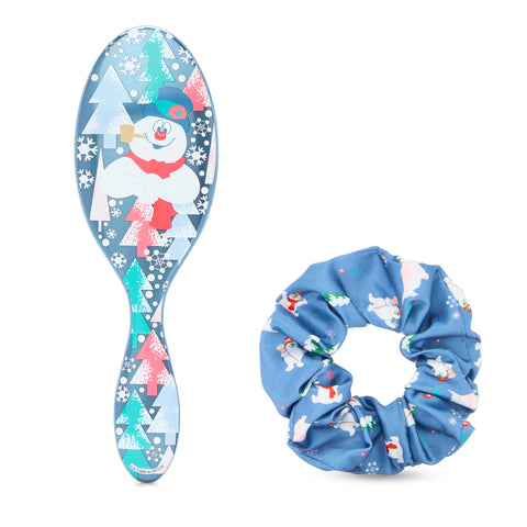 Wet Brush Frosty the Snowman Kit Detangler & Scrunchie