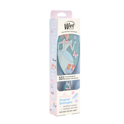 Disney Dreamy Princess hair brush by Wet Brush featuring a colorful design with princess graphics