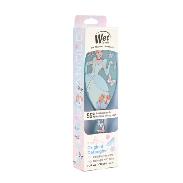 Disney Dreamy Princess hair brush by Wet Brush featuring a colorful design with princess graphics