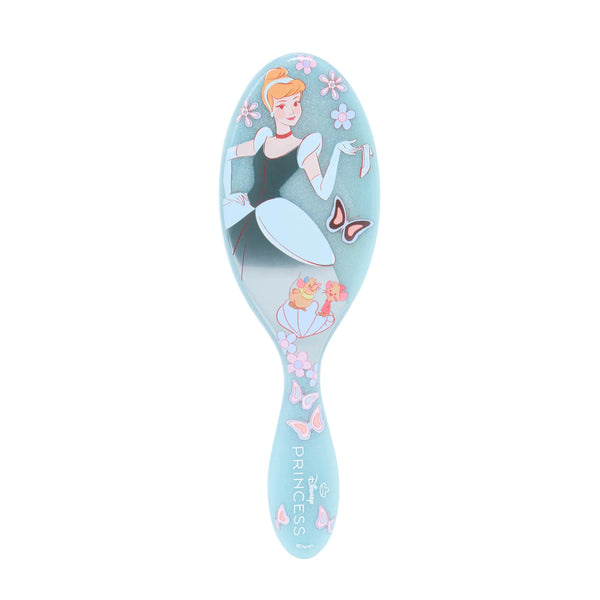 Disney Dreamy Princess hair brush featuring Cinderella with floral designs for gentle detangling