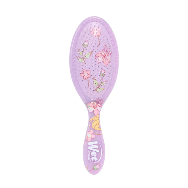 Wet Brush Disney Dreamy Princess hair brush in lavender with floral design and flexible bristles