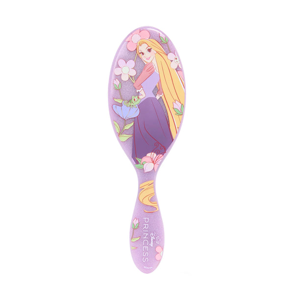 Disney Dreamy Princess hair brush featuring a design with Rapunzel and colorful floral patterns
