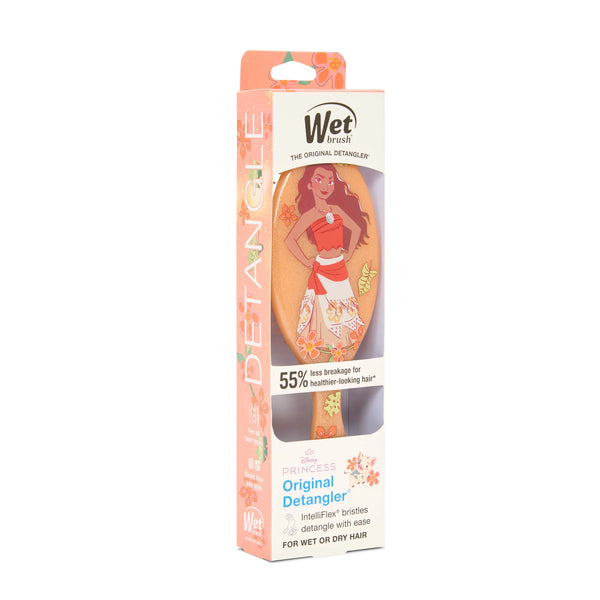 Disney Dreamy Princess hair brush by Wet Brush featuring a colorful princess design for effortless detangling