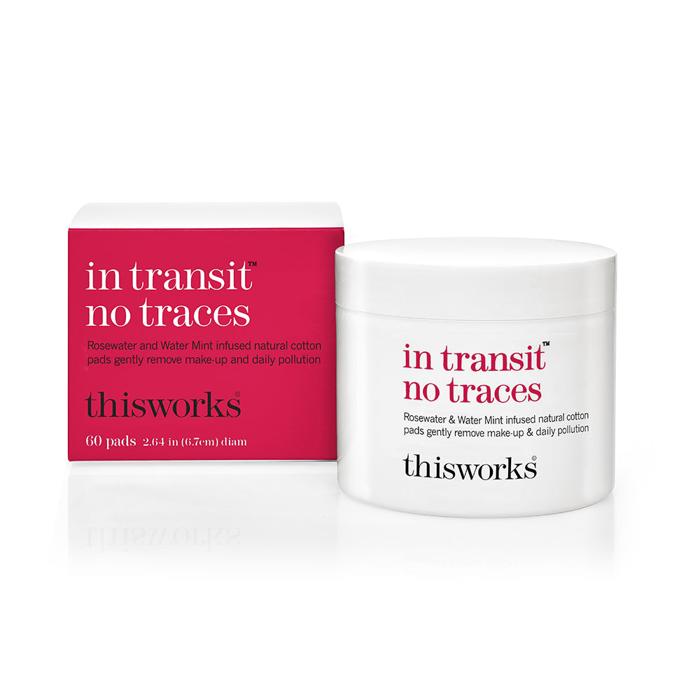 This Works In Transit No Traces Makeup Remover Pads (60 Pads)