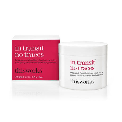 This Works In Transit No Traces Makeup Remover Pads (60 Pads)