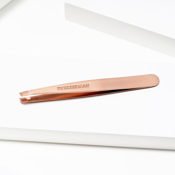 Tweezerman Rose Gold Slant Tweezer