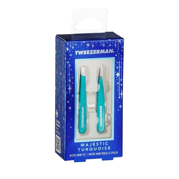 Tweezerman Majestic Turquoise Micro Mini Set