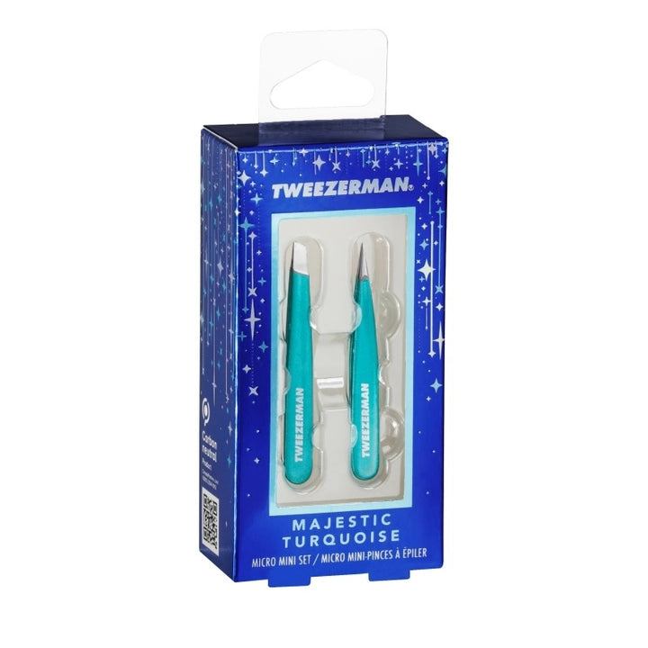 Tweezerman Majestic Turquoise Micro Mini Set