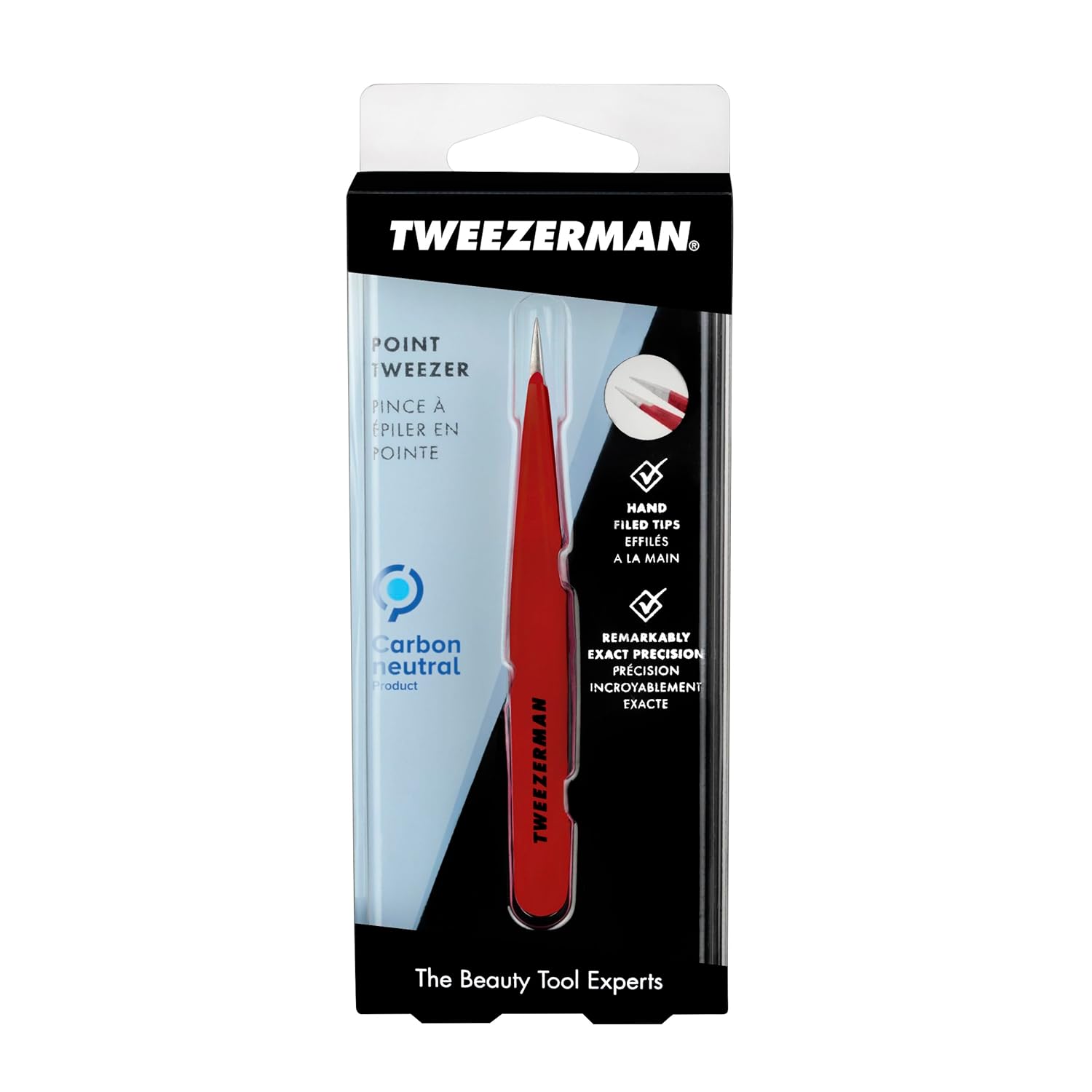 Tweezerman Point Tweezer | Multiple Colors Available