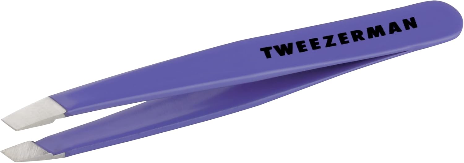 Tweezerman Mini Slant Tweezer | Multiple Colors Available