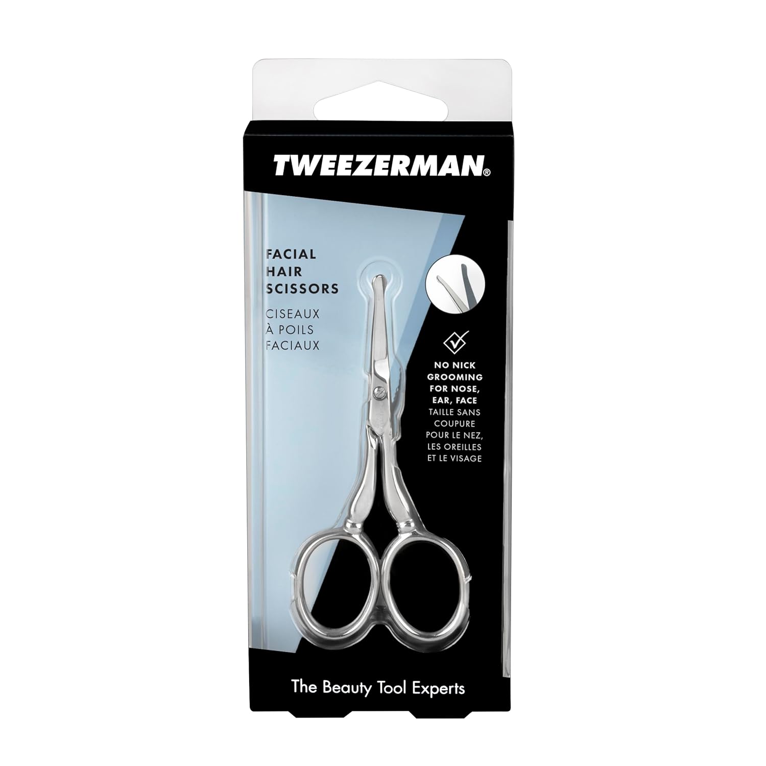 Tweezerman Facial Hair Scissors (2900-R)